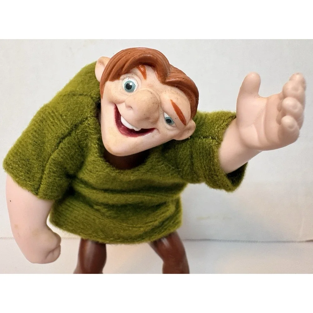 Vintage 1996 Disney Hunchback Notre Dame Quasimodo Burger King Toy Figure Cloth